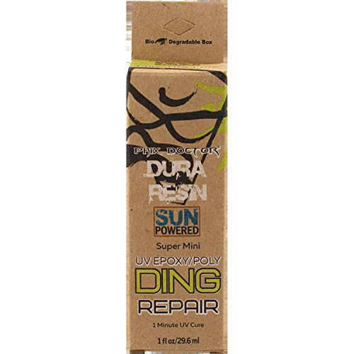 Phix Doctor 1 oz SunPowered Super Mini Dura Resin Fiberfill Surfboard Ding Repair Kit