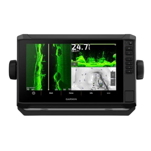 Image of Garmin ECHOMAP UHD2 93sv with GT56 Transducer, 9 inch Touchscreen Chartplotter, Garmin Navionics+ U.S. Inland | 9 Touchscreen, Includes Gt56uhd-Tm Transducer, Preloaded Navionics Plus U.s. Inland, Chirp, Clearvu and Sidevu, WI-FI
