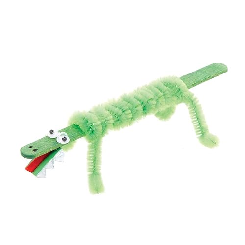 Miniatura 2 de Baker Ross FE482 - Juego de 120 limpiadores de tuberías de neón - Paquete de 120, alambre para manualidades, suministros para hacer tarjetas,