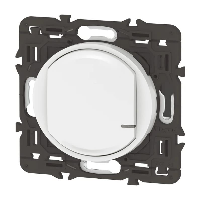 Céliane with Netatmo Legrand Smart Light Switch, White, Dimmable, Non-Neutral, No Plate