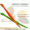 Orange Peeler Tools Citrus Peel Cutter Easy Fruit Vegetable Slicer Lemon Opener Remover Fruit Tool Kitchen Utensils Gadgets (2PCS Orange) #1