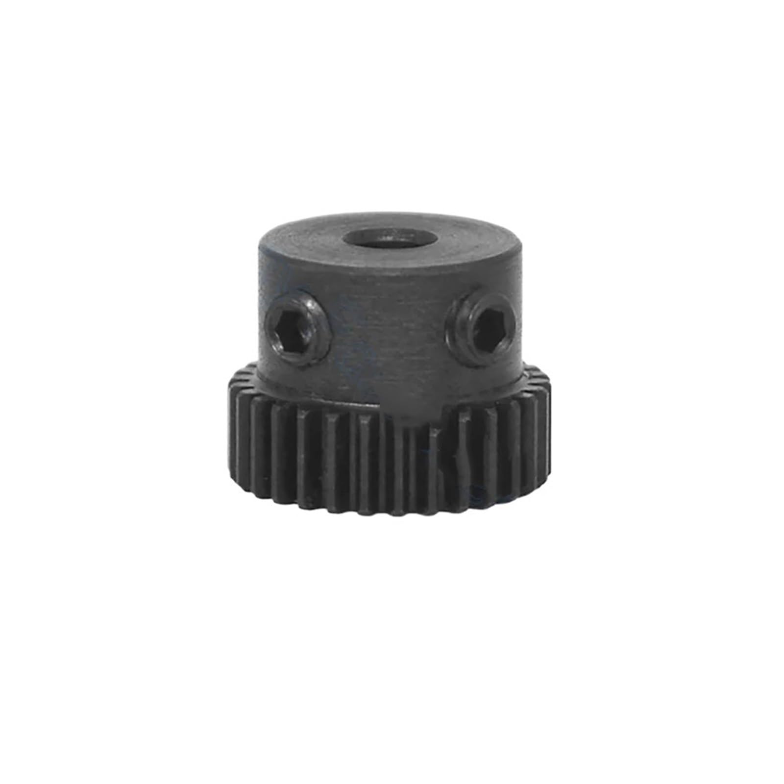 Bevel Gear Pinion Hardware Mechanical Mod 0.5 25T Spur Gear Bore 4 5 6mm 45# Steel Blackening Transmission Gears 0.5 Module 25 Tooth Pinion DIY Accessories(5mm)