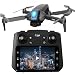 RC Drohne mit 1080P Kamera für Erwachsene, 4,5″LCD Bildschirm Fernbedienung