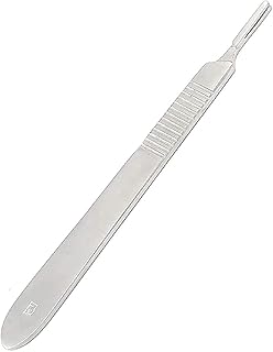 TeckMed HN3 Stainless Steel Scalpel Handle for Doctors, Labs, and Hobbies