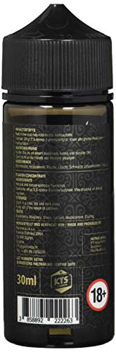 KTS E-Liquid Aromakonzentrat Black, Shake-and-Vape zum Mischen mit Basisliquid für e-Liquid, 0.0 mg Nikotin, 30 ml – Bild 3