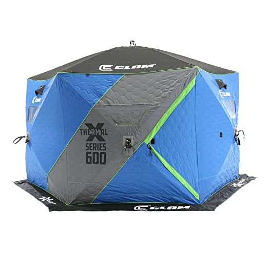 Clam Corporation 114470 X600 Thermal - 6 Side Hub Shelter