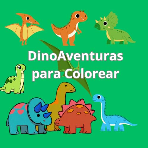 DinoAventuras para Colorear: '¡Explora el mundo jurásico con tus colores favoritos!'