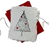 Seed Paper Christmas Cards -10 Pack Assorted Designs