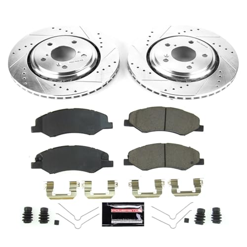 Image of PowerStop Z23 Performance Brake Pad & Rotor Kit Front K7670