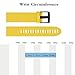 ANCOOL Compatible with Fenix 5S/6S/7S Bands 20mm Easy Fit Silicone Watch Bands Replacement for Fenix 8 43mm/5S Plus/6S Pro/D2 Delta S Smartwatches(Yellow)