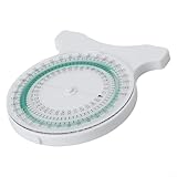 Bewegungsmessgerät mit Blasen-Neigungsmesser für Physiotherapie zum Testen von Flexion, Verlängerung, Abduktion und Adduktion verschiedener Gelenke (blau)