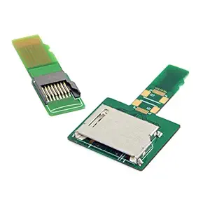 xiwai 1Set SD TF Card Socket Female to Micro-SD TF Male Memory Card Kit Extension Adapter Testing Tools Extender