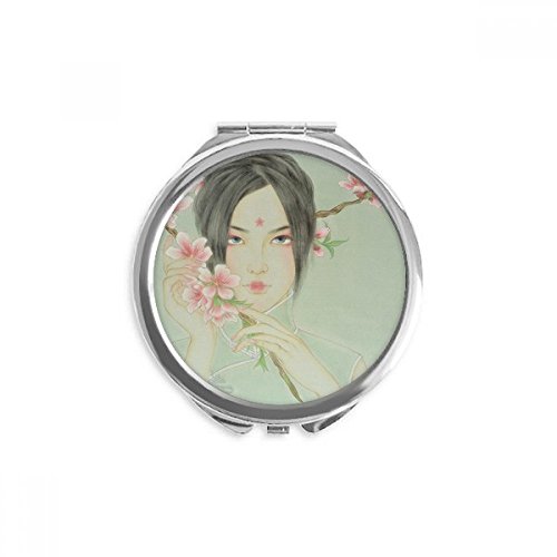 Miroir chinois rond de poche pour maquillage : le cadeau raffiné parfait