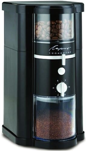 Capresso Burr Grinder, Black