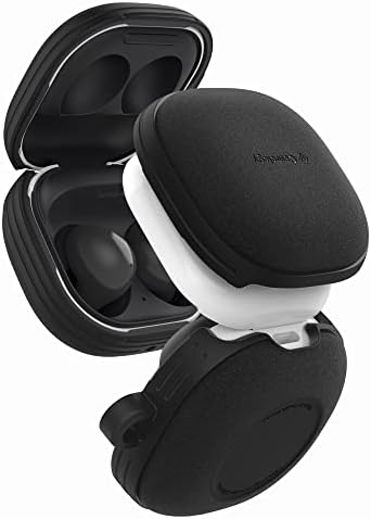 Caseology Vault Case Compatible with Samsung Galaxy Buds 2 Pro / Galaxy Buds 2 / Galaxy Buds Live / Galaxy Buds Pro - Matte Black