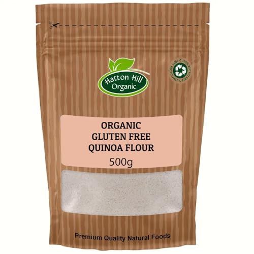 Organic Gluten Free Quinoa Flour 500g by Hatton Hill Organic