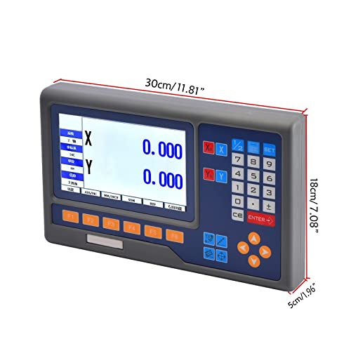 Pantalla Digital LCD 3 Ejes para Máquina de Torneado miniatura 7