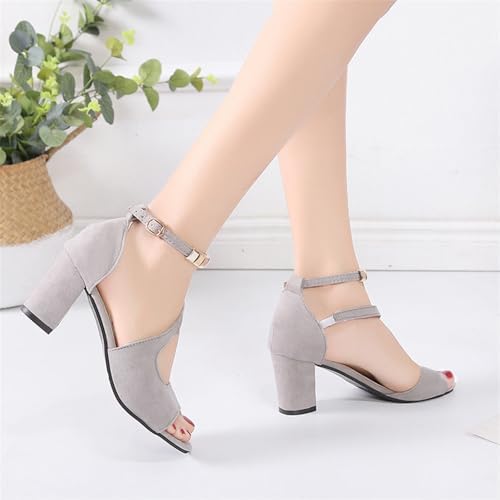 Heels Square Open Toe Ankle Strap Heeled Sandals Wedding3
