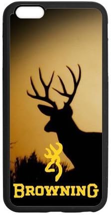 Qezi Browning Cutter Logo Deer Design iPhone 6plus 5.5" Cell Phone Cases Cover(L