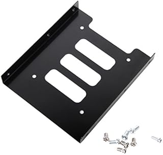 SSD HDD 2.5 "to 3.5 Mounting Bracket Dock Holder Hard Disk Drive Adapter for PC Metal