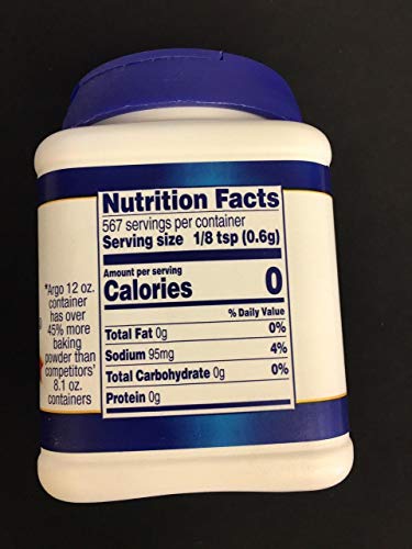 Argo Double Acting Baking Powder 12 Oz (2 Pack) #TOP1