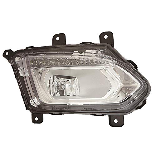 2016-2017 Chevrolet Equinox Passenger Side Fog Light Assembly; Ltz/Premier Model Partslink GM2593316C