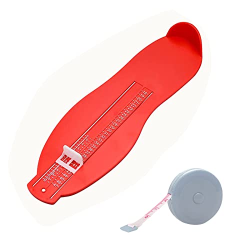 DOKEI Pedimetre Enfants et Adultes, Pointure Chaussure Mesurer Pied Dispositif de Mesure Pédimètres pour Déterminer la Pointure 18 à 47 et Ruban à Mesurer 1.5m Cover
