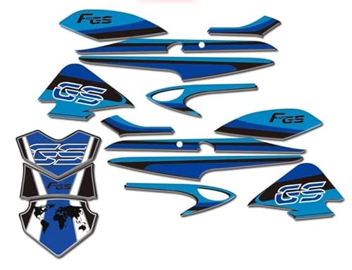 Autocollants BMW F700GS Anti-Rayures - Solution Protection Réservoir Intégrale Couleur 3