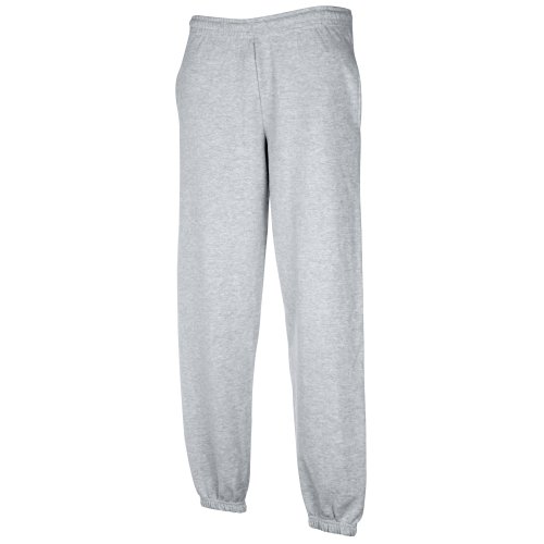 Fruit of the Loom Herren Trainingshose Premium 70/30 (S) (Grau)