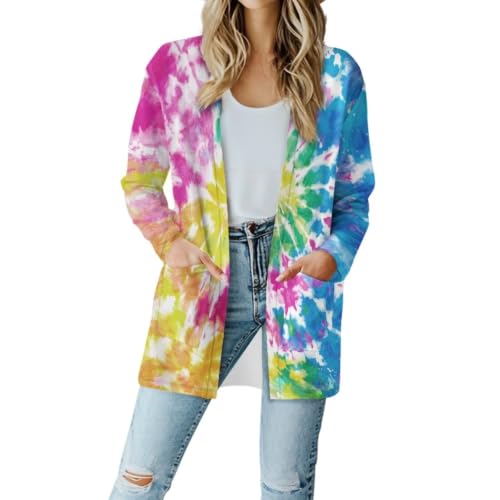 Image of Womens Open Fron Cardigan Sweaters Long Sleeve Tops Daily Coats