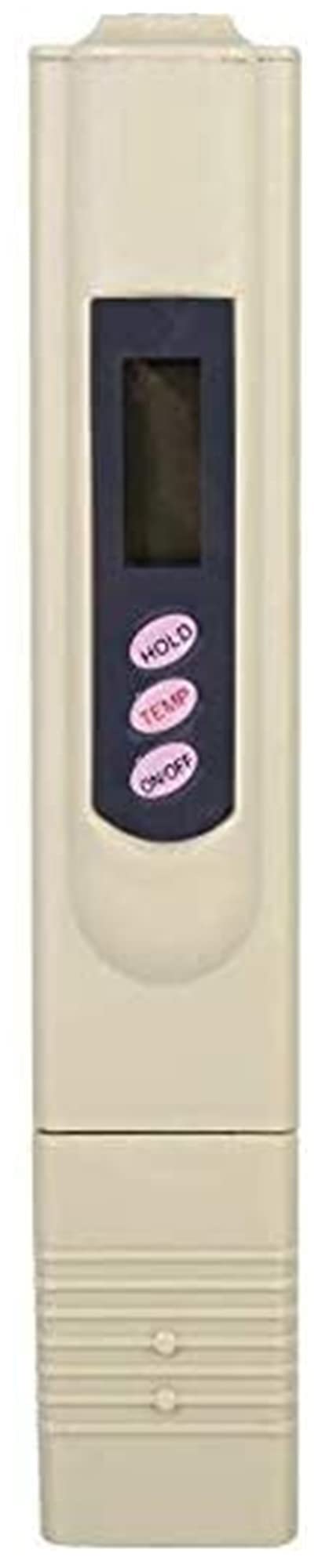 LinjollyPrecise Digital TDS Meter, Water Quality Test Meter Pancellent for Household Drinking Water, Hydroponics, Aquarium, Swimming Pool, Spa practical water quality detector (Color : Grey)