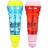 Faciles à tenir : conçus avec une taille adaptée et légers, ces microphones à écho sont faciles et confortables à utiliser pour les âges. microphone de simulation, microphone pour enfants