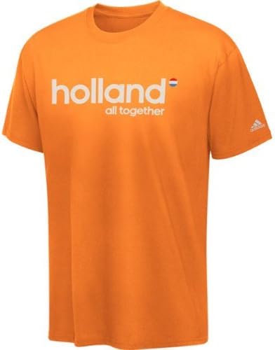 adidas Netherlands Holland UEFA Euro 2012 Soccer Adult T-Shirt Small