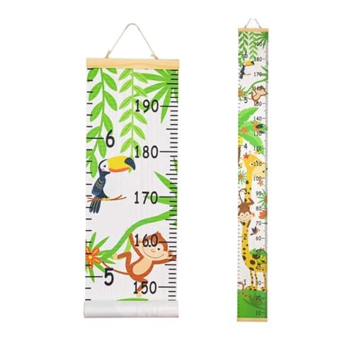 Ymswjgj Toise en bois personnalisée - Tableau de croissance - Prise facile - Toise de mesure - Hauteur - Tableau de hauteur - Tableau de mesure - Règle de...