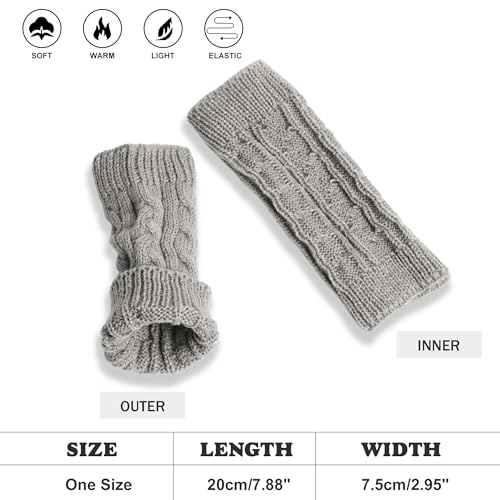 Image of UTTPLL Glove Clips Stainless Steel Gloves Clips For Kids Babys Toddlers Winter Boys Girls Elastic Mitten Clips