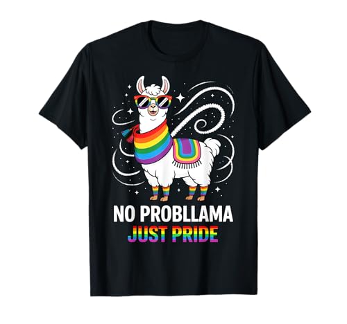 LGBT Pride Month Lama Funny LGBTQIA+ T-Shirt