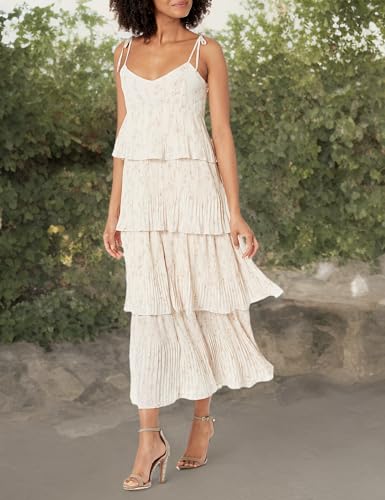 Image of Club Monaco Women's Pleated Tiers Dress