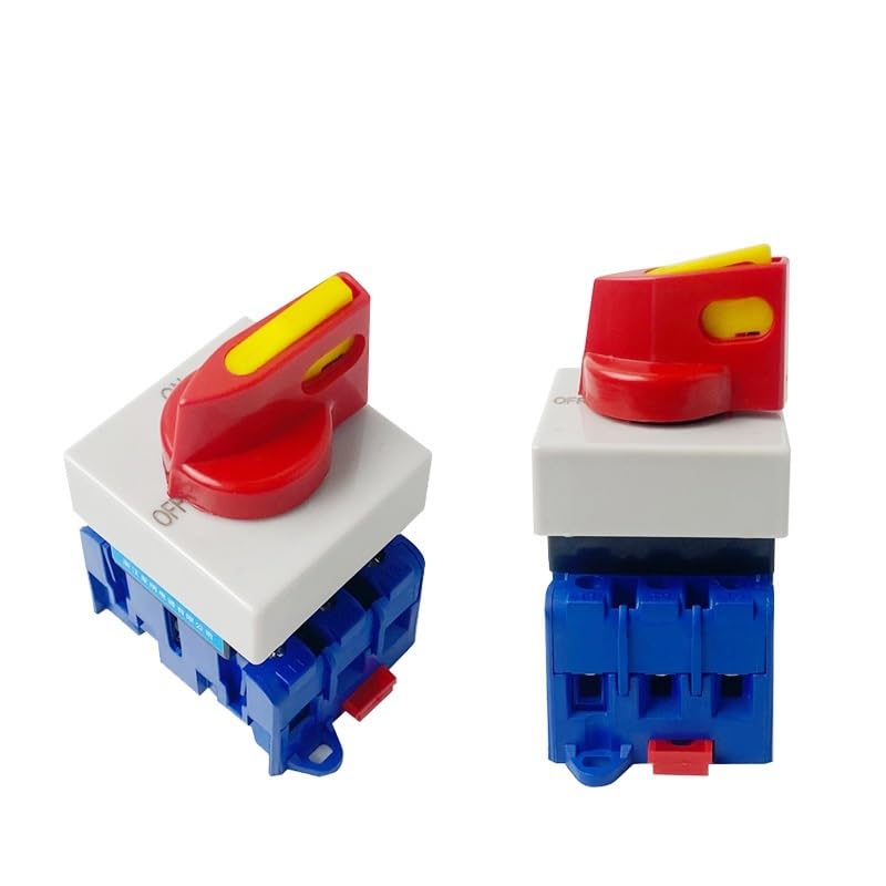 Isolating Switch YMD11-32 C Type On Off 32A 3 Phase Rotary Changeover Cam Main Interruptor Disconnect Selector with Padlock Knob