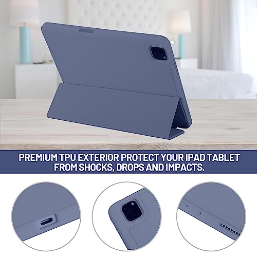 Case for iPad Pro 11 2022/2021/2020/2018 (4th /3rd /2nd /1st Generation) Case with Pencil Holder - Image 4