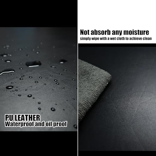 28 Inches Wide Vinyl Massage Table Cover with Face Hole | 100% PU Massage Table Cover Protector | Wipeable, Reusable & Waterproof Vinyl Cover for Square Massage Tables - Thumbnail 5