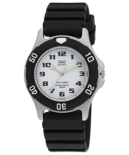 Image of Q&Q Regular Analog White Dial Men's Watch - H950J003