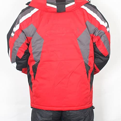 Roupa de esqui masculina, roupa quente, roupa de montanhismo, roupa esportiva completa à prova d'ág