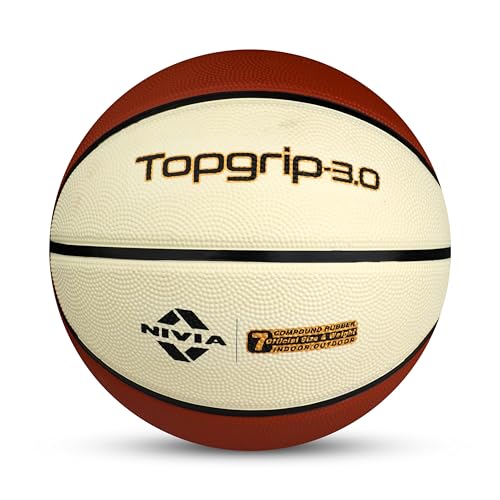 NIVIA Top Grip 3.0 Indoor Basketball Men Size 7