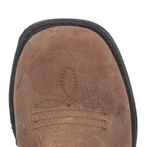 Image of Smoky Mountain Boots Toddlers' Autry Square Toe Leather Western Cowboy Boots