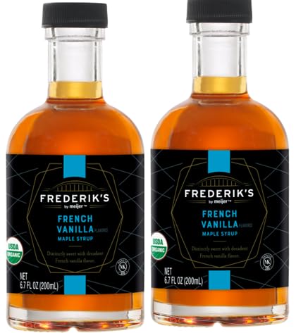 French Vanilla Maple Syrup (2 Bottles, 6.7 oz. each)