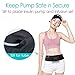 Insulin Pump Belt with Mesh Pouch for Easy Viewing Breathable Diabetic Pump Holder Adjustable Insulin Pump Waist Band Accessories Epipen Glucose Monitor Supplies Men Women Adult, Large