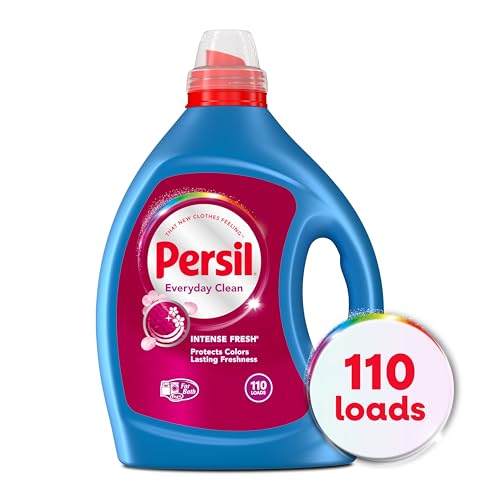 Image of Persil Intense Fresh Liquid Laundry Detergent, 110 Loads, 82.5 Fl Oz (Pack of 6)