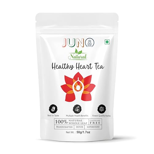 Image of JUNO Natural COMBO of tea - Kidney Detox, for Him - Herbal Blend for Men's Health+ Healthy Heart - 50gm each