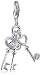Produktbild Thomas Sabo Charm-Anhänger Drei Schlüssel Charm Club 925 Sterling Silber 0749-001-12