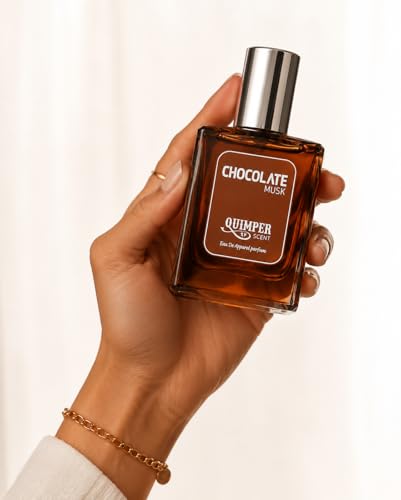 Image of Quimper Chocolate Musk 30ml Unisex Eau De Perfume - Sweet Chocolate & Warm Musk Fragrance, Long Lasting Perfume Spray for Men & Women, Daily Wear Use Premium Scent Pack of 1